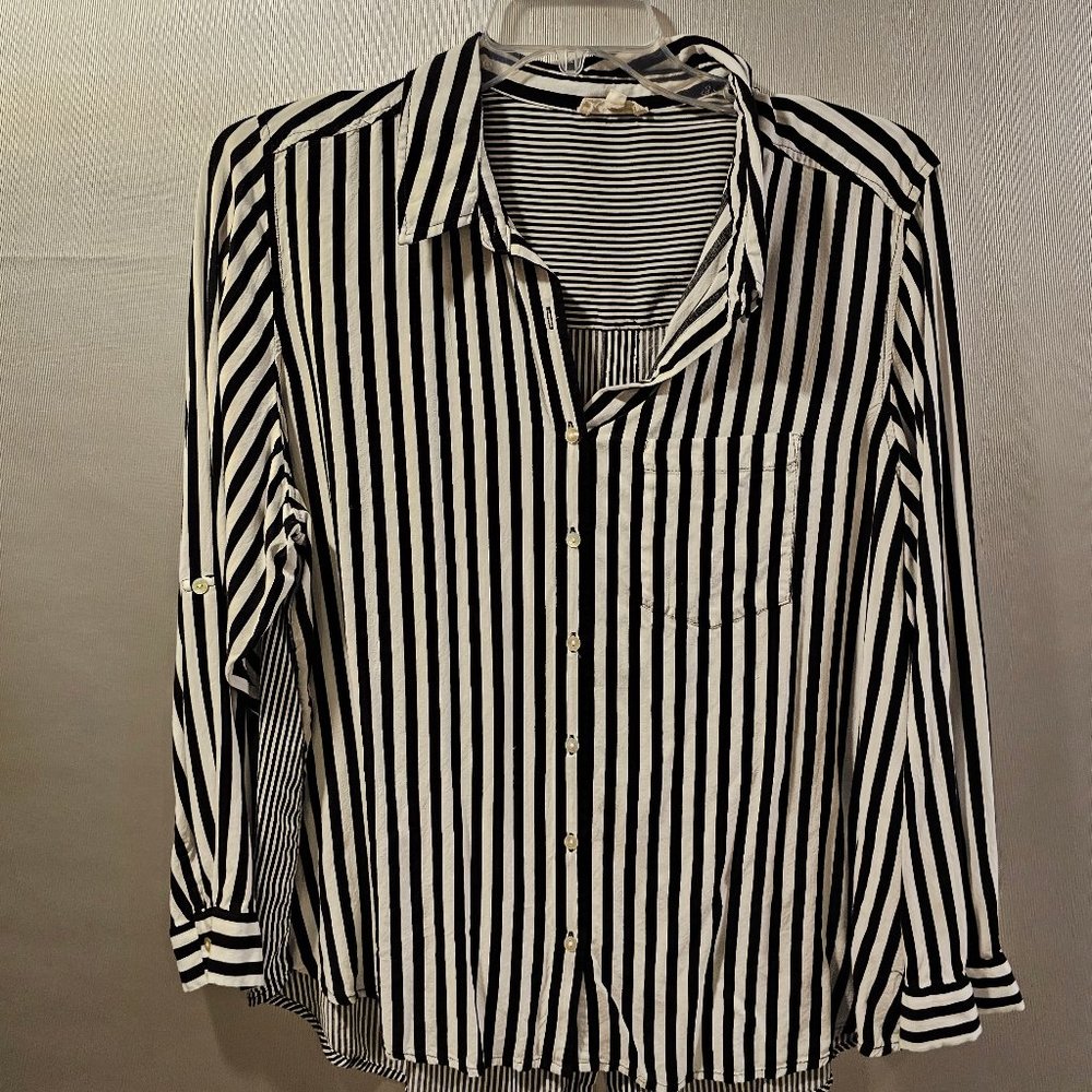 Jane and Delancey Striped Tunic